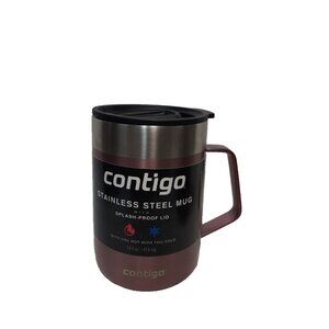 Contigo 14 oz. Vacuum Insulated Stainless Steel Mug Hot/Cold, Slider Lid, Berry